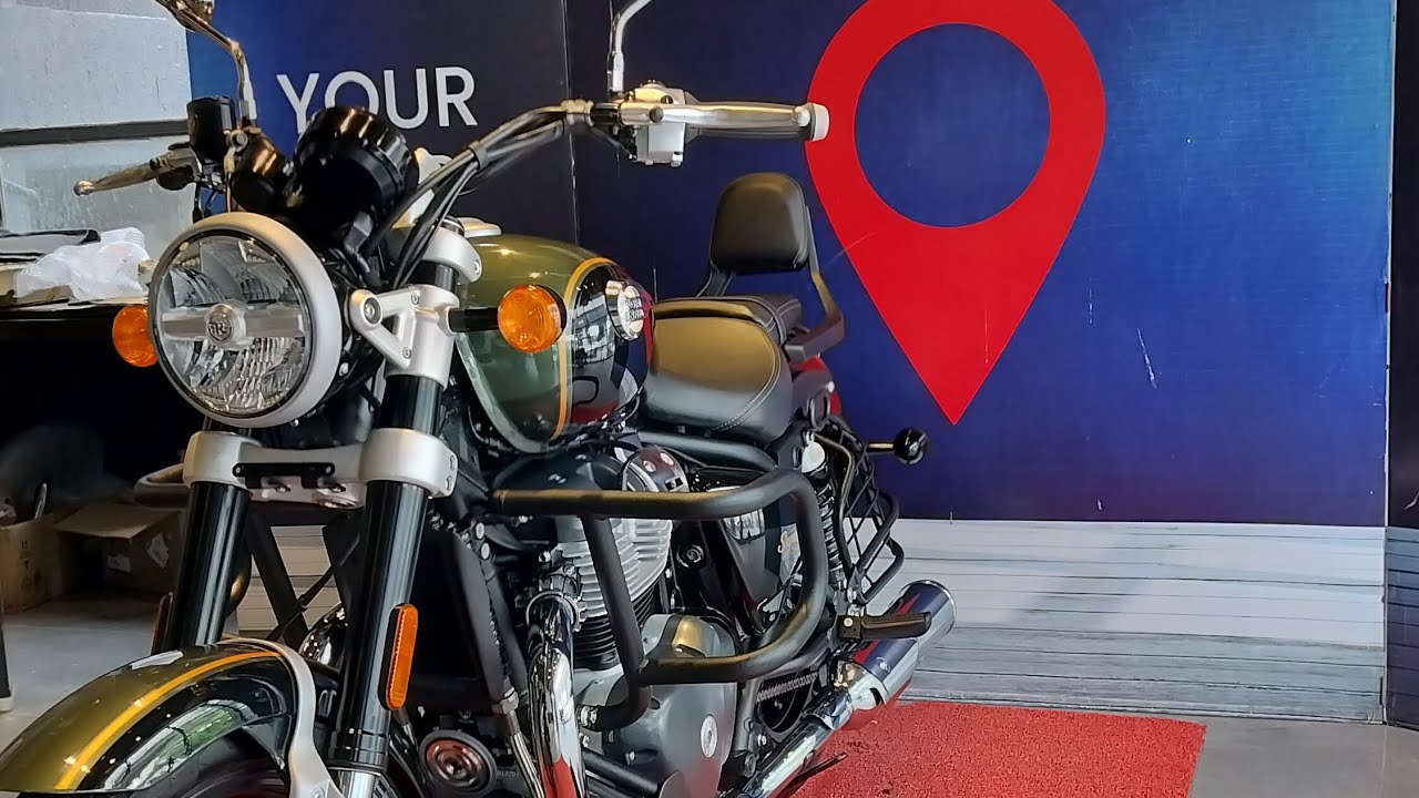 Super Meteor 650 interstellar Green  
