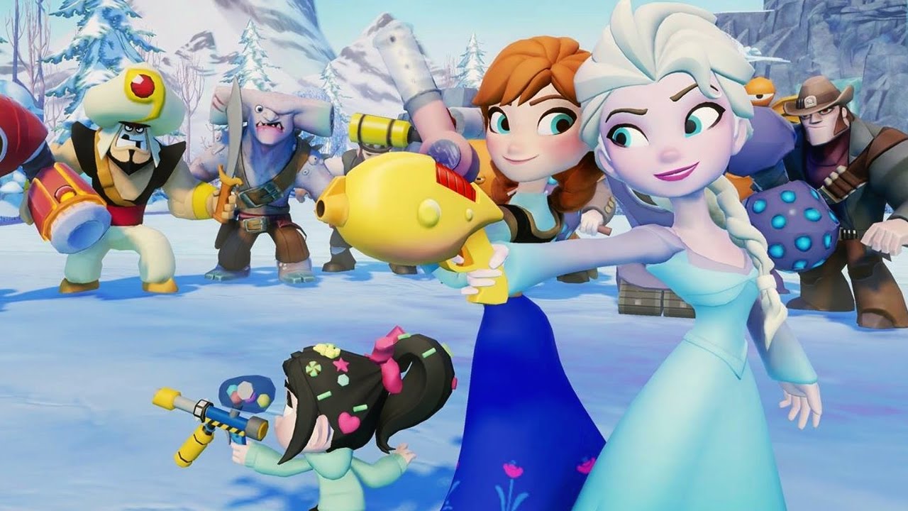ELSA FIGHT CHALLENGE 2 - Disneys Frozen - Disney Infinity 2.0 - 1080p 60FPS