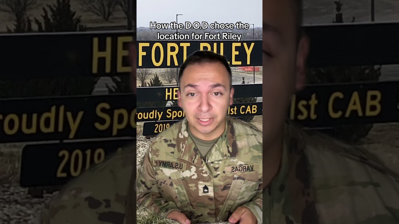 How the Army chose the location for Fort Riley #basictraining #army #military #veteran #military