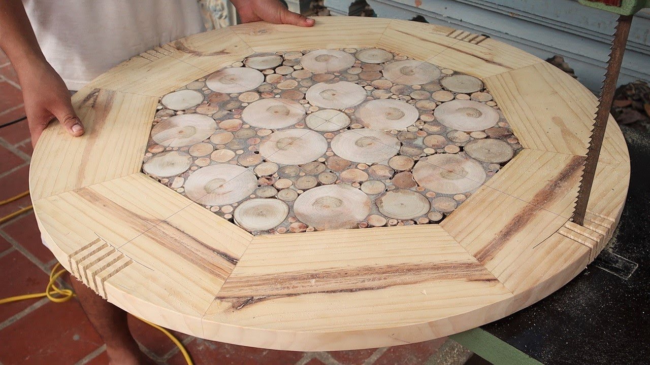 Very Exciting And Creative Wood Recycling Ideas // A Set Furniture From Twigs And Thin Wooden Stick