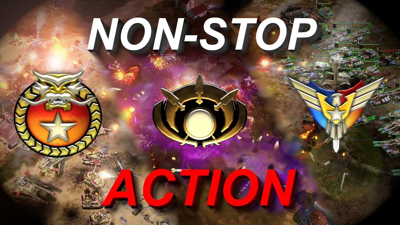 NON STOP ACTION Compilation – C&C Generals Evolution