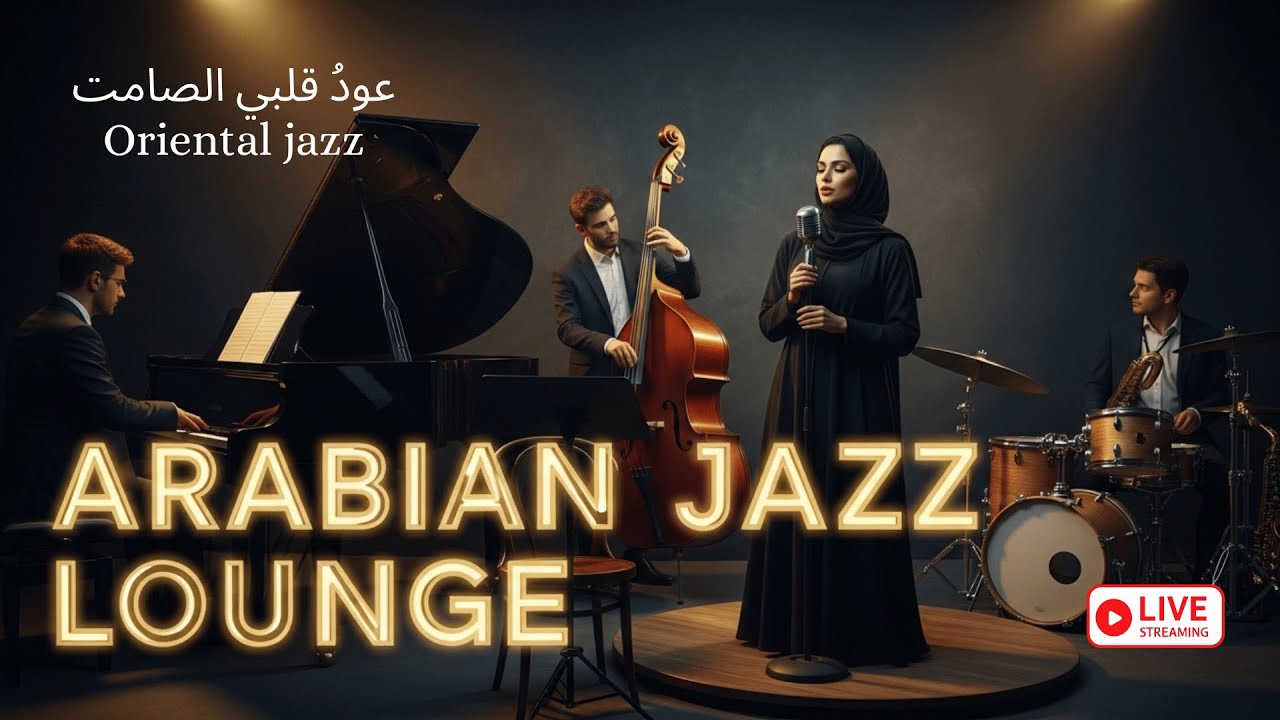 Arabian Jazz Lounge 🎷 | Western & Arabic Jazz Fusion Vibes