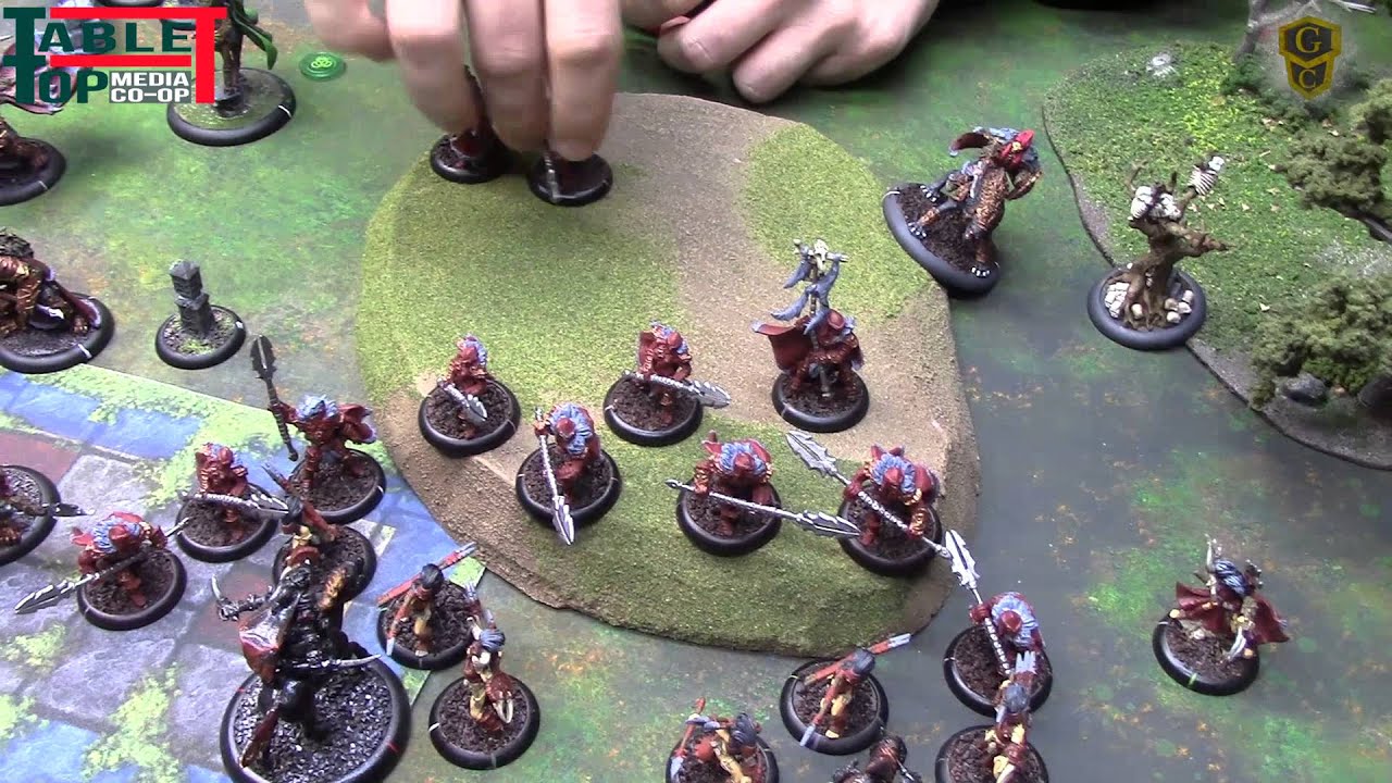 Warmachine Battle Report Menoth vs Circle of Orboros