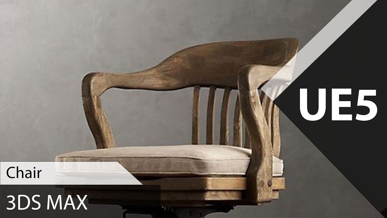 Chair -  3ds Max #Unrealengine5 #3dsmax #gamedevelopement