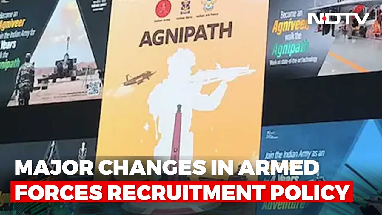 Watch: Agnipath Scheme To Redefine Military? Benefits And Concerns