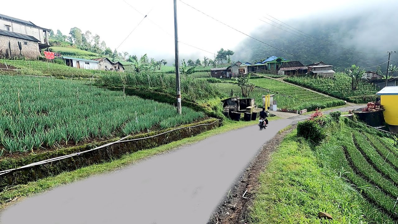 Suasana desa terpencil di Magetan yang sangat menakjubkan seperti di Eropa