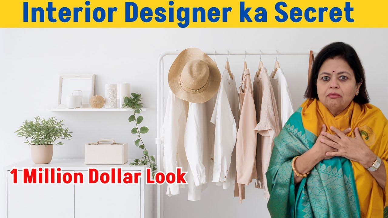 Declutter to Decorate. इंटीरियर डिज़ाइनर का ख़ुलासा: 1 मिलियन डॉलर लुक