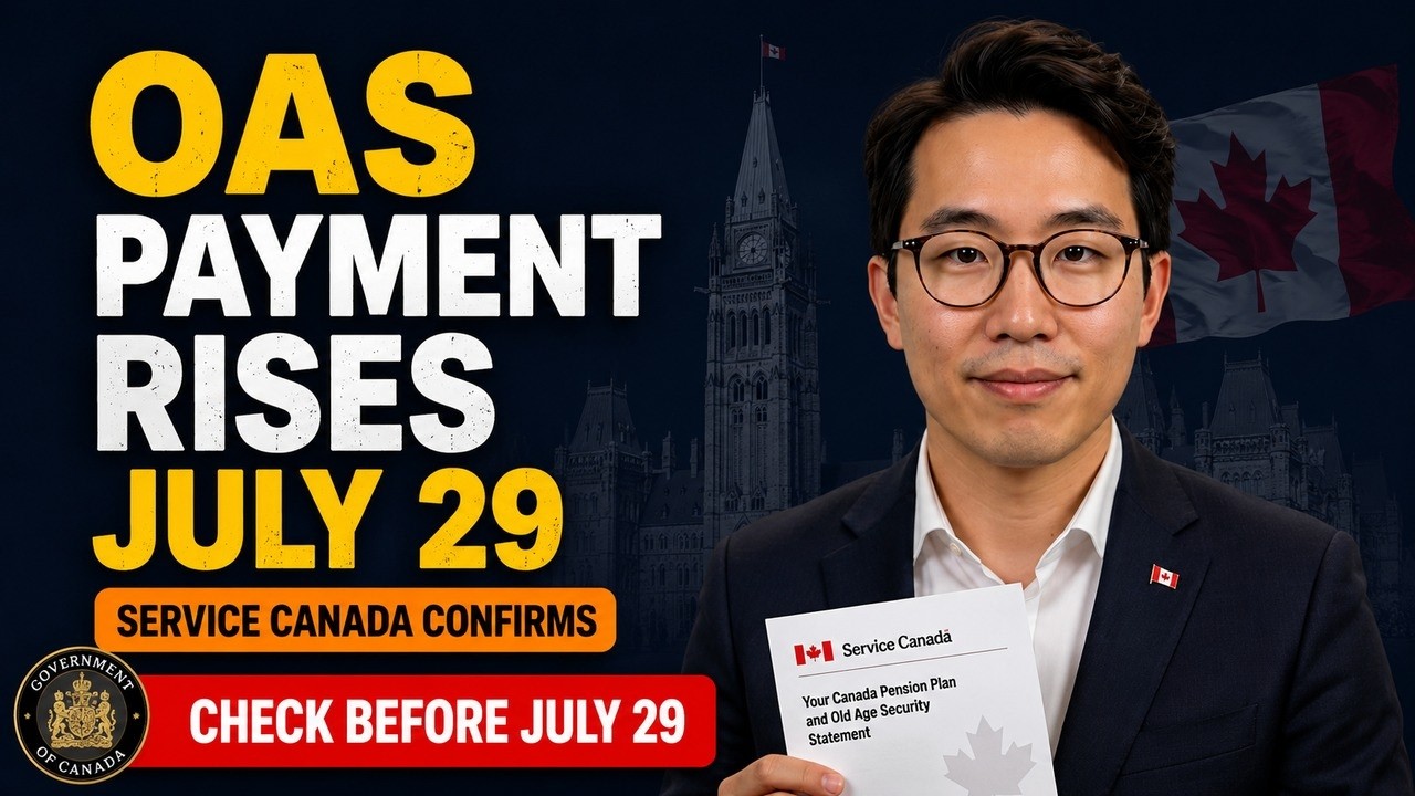 💵 Canadian Seniors: Your OAS Payment Rises July 29 &mdash; Here's the New Amount You'll Get