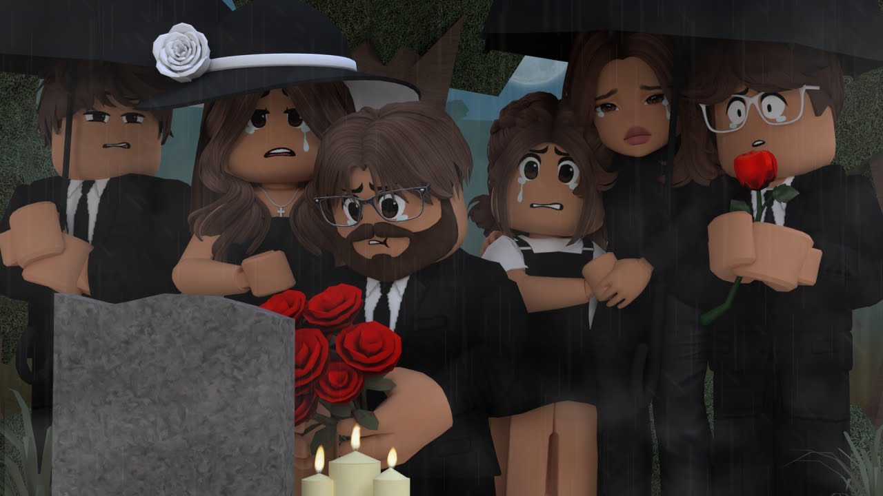 OUR PARENTS FUNERAL.. *FAMILY DRAMA!* | Roblox Bloxburg Roleplay