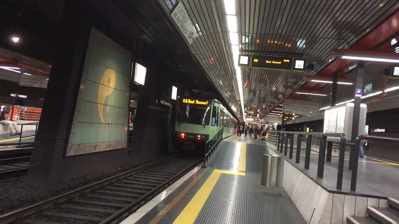 Stadtbahn Köln/Bonn am Bonner Hauptbahnhof