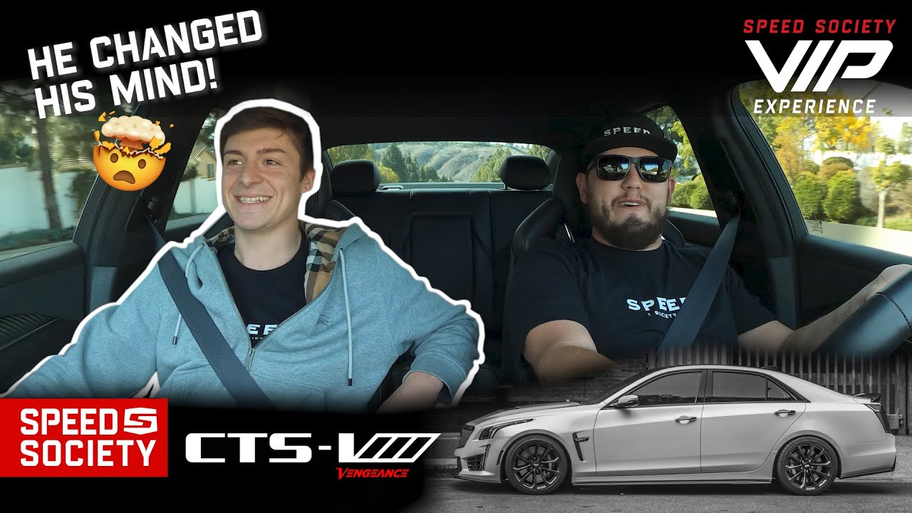 Он отказался от Cadillac CTS-V и взял 50 000 долларов наличными! | VIP-пакет № 21