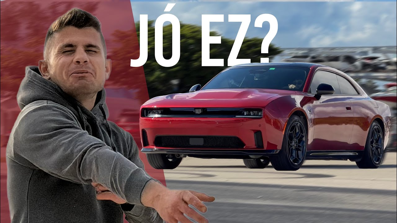 Kipróbáltam egy ELEKTROMOS Dodge Chargert! 🤔