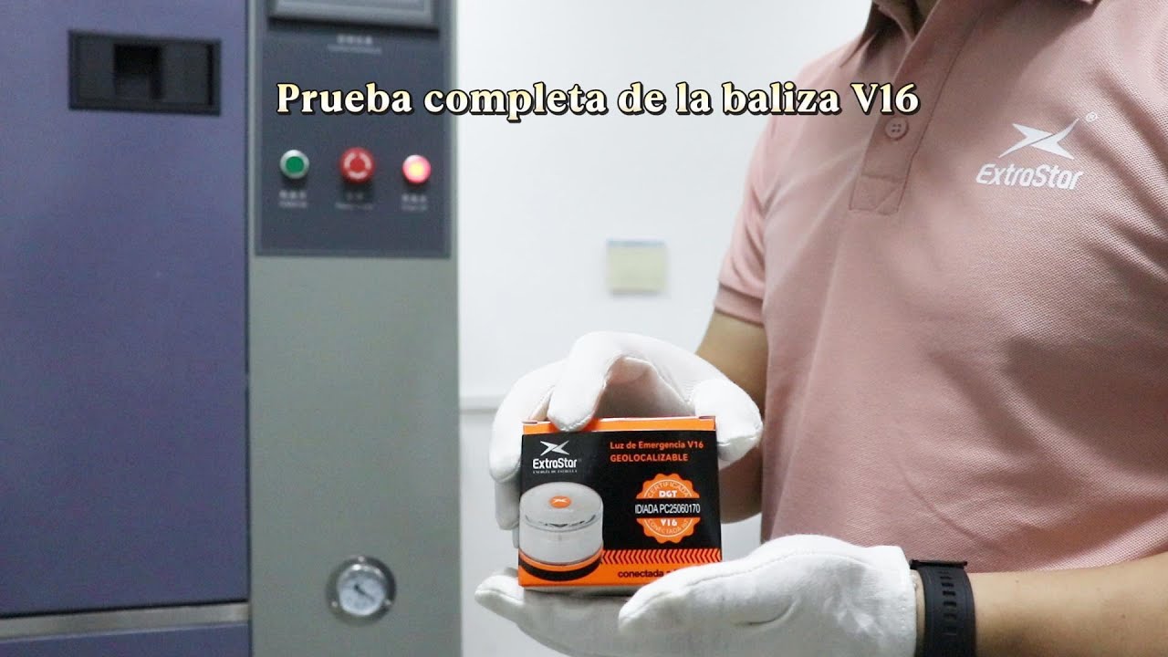 Prueba completa de la baliza V16 | IP54, autonom&iacute;a y m&aacute;s