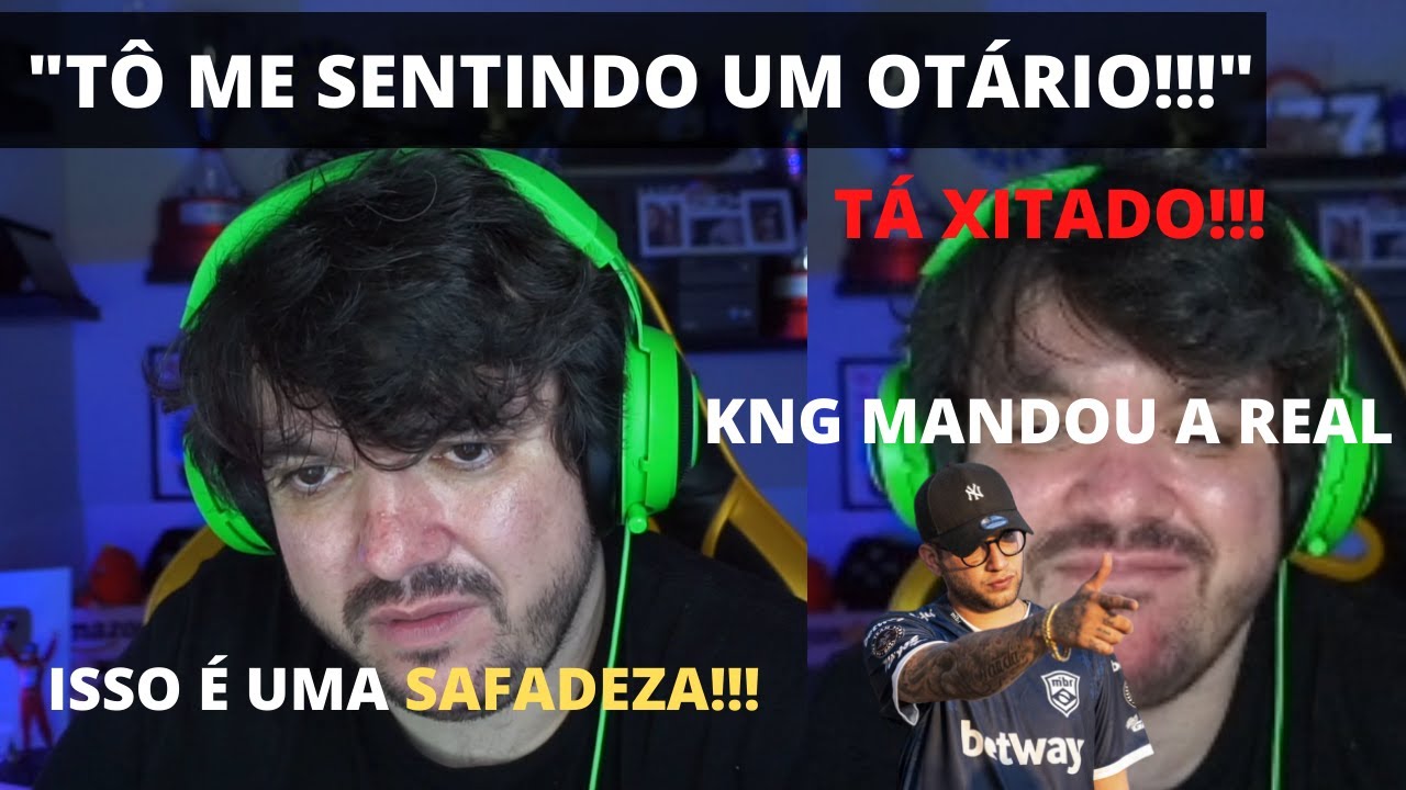GAULES REAGE A JOGADORES DA CHAOS SUSPEITOS - MANDOU A REAL!!! feat. KNG, FNX ,MURILORT - XITADOS?