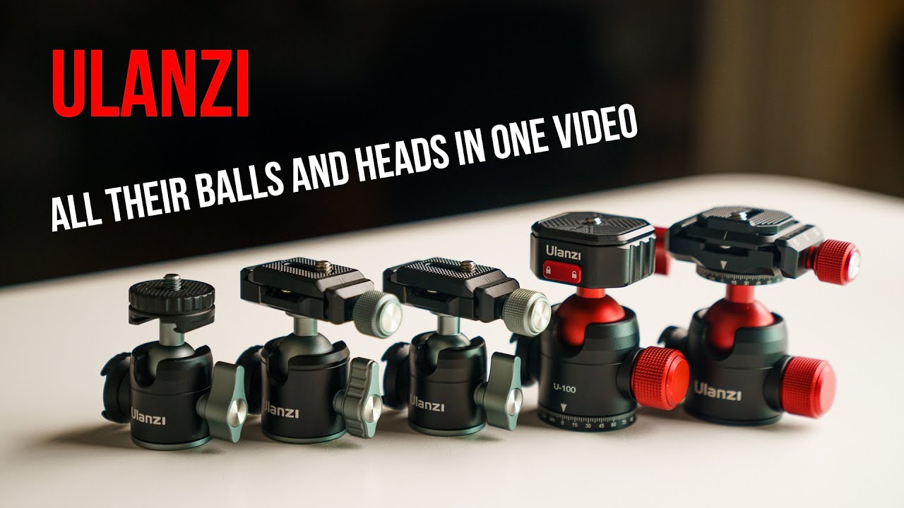 Ulanzi Ballheads - these are great!