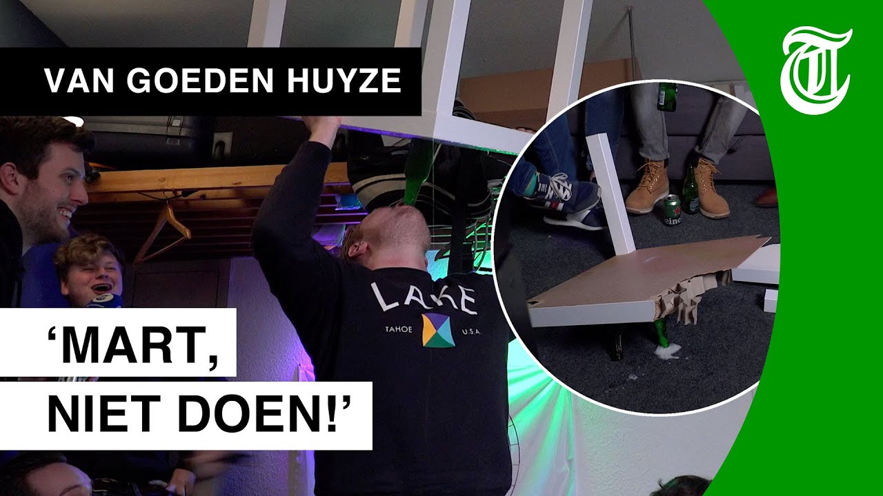 Tafel sneuvelt tijdens wild drankspel in oude kerk - VAN GOEDEN HUYZE #5