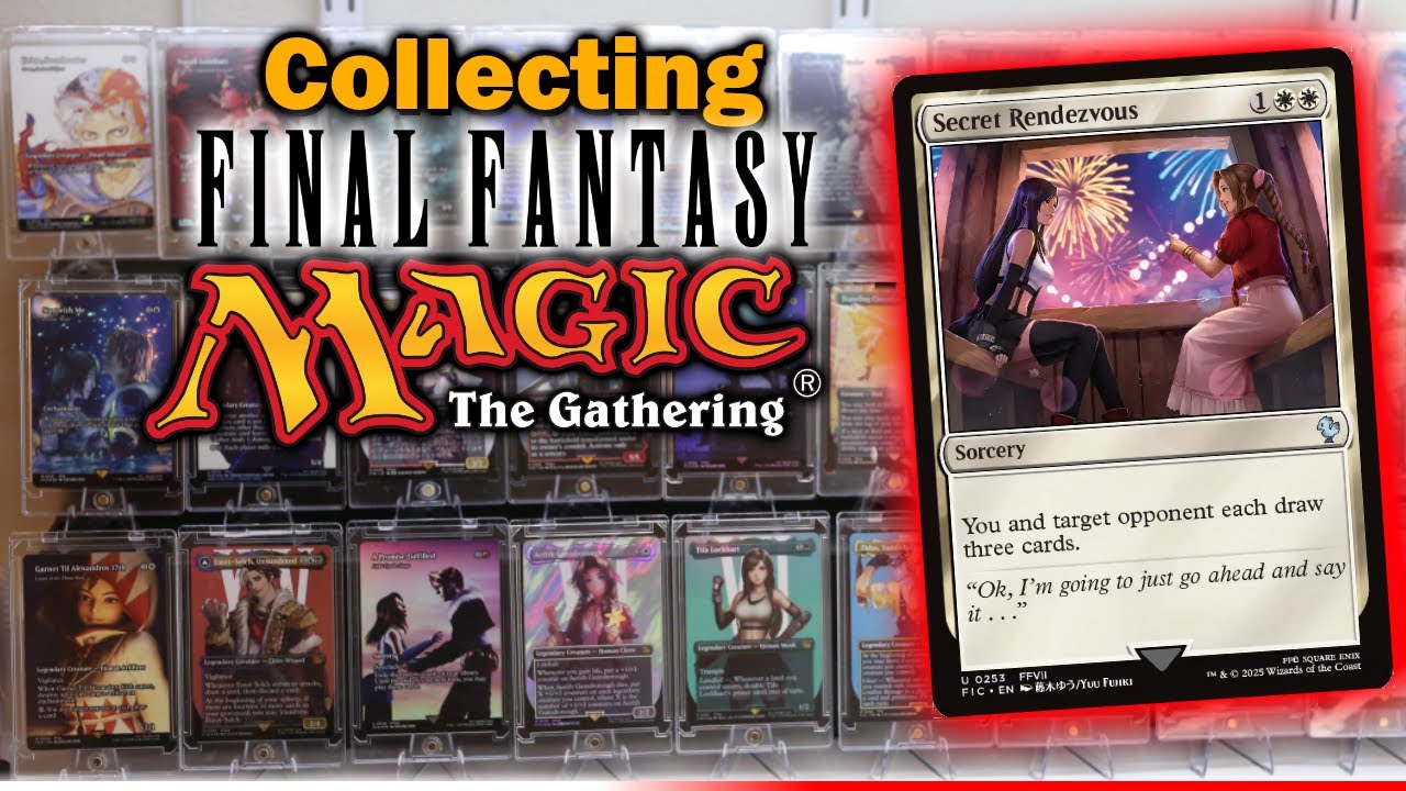 Собирать карты Magic The Gathering из серии Final Fantasy было непросто.