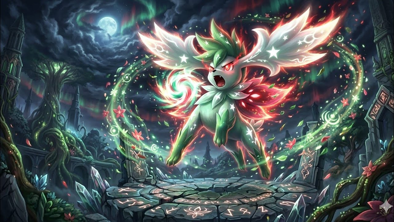PokeMMO 🌟¡COMO VENCER A SHAYMIN! - Raid Legendaria 