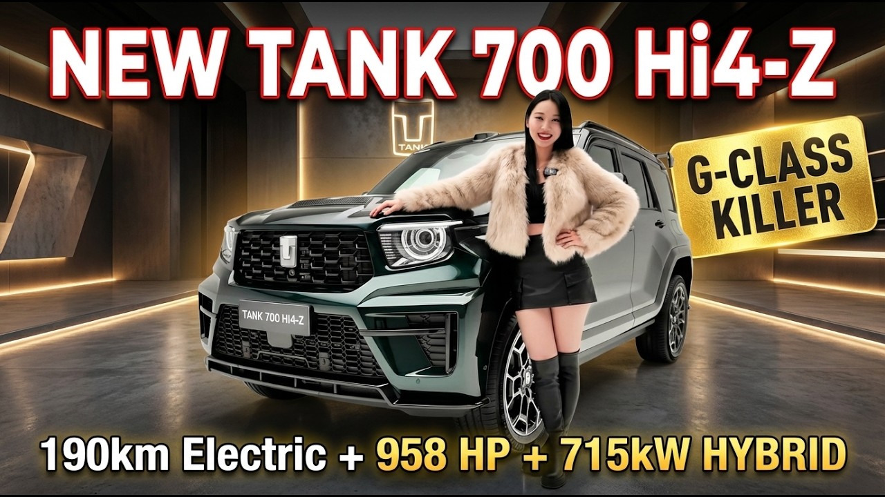 2026 Tank 700 Hi4 Z First Look 958 HP Hybrid Beast Challenges G Class!
