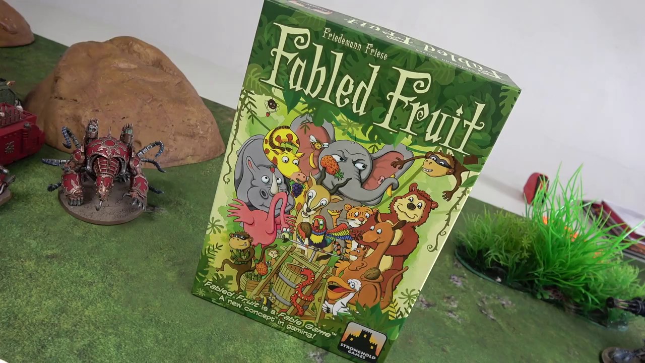 Jeu - Fabled Fruit - Exemple de partie