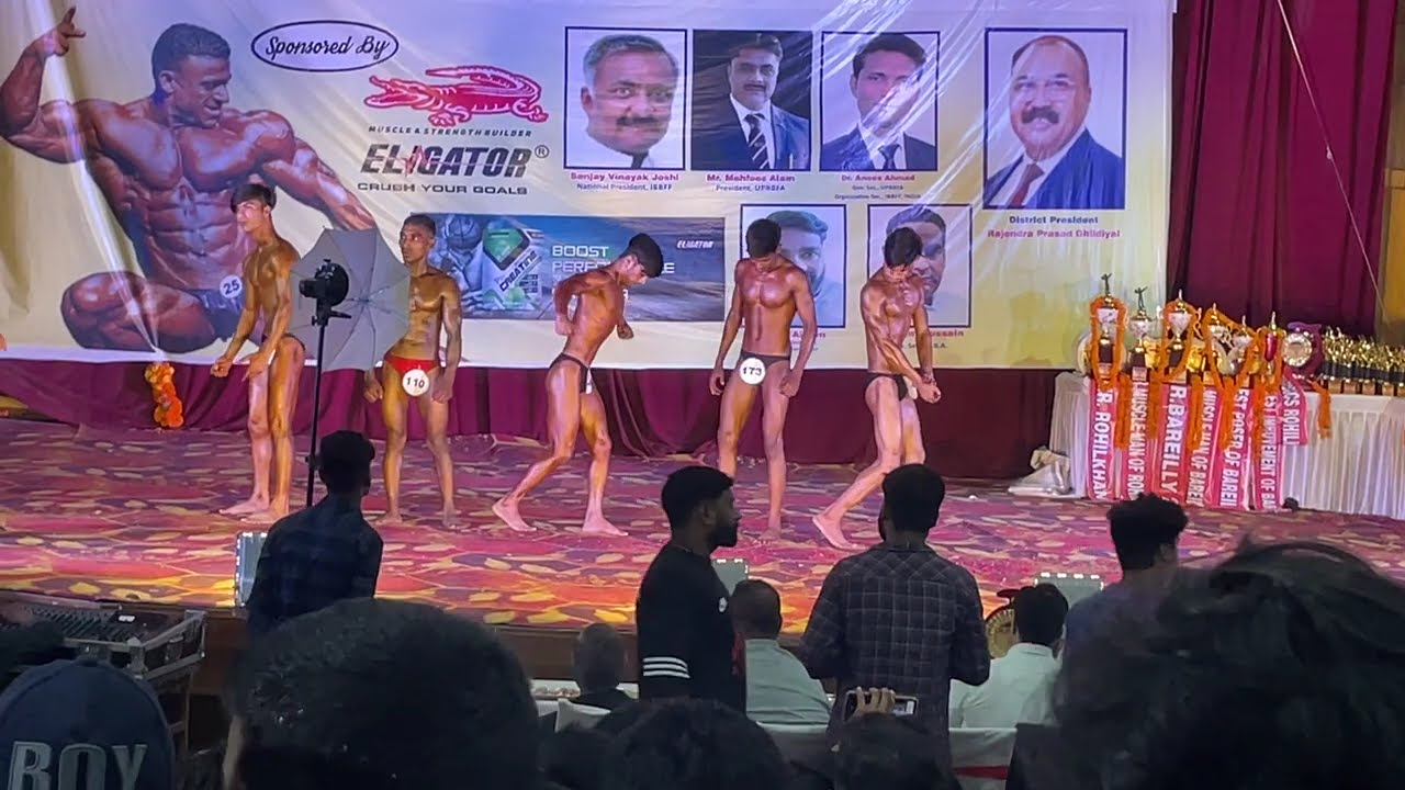 Mr Bareilly 15-07-2023  0-50kg bodybuilding competition part -1 