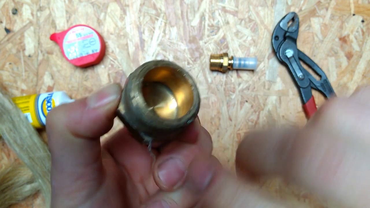 How to vlassen / LOCTITE 55
