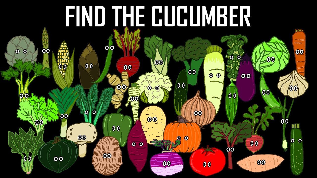 Find the Vegetables - The Kids' Picture Show (Fun & Educational Learning Video)