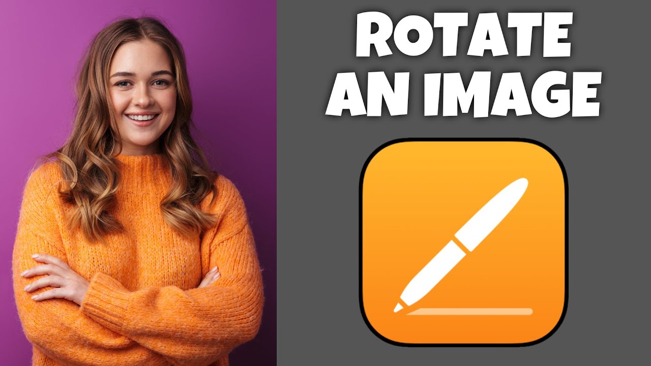 How To Rotate An Image In Pages | Step By Step Guide - Pages Tutorial