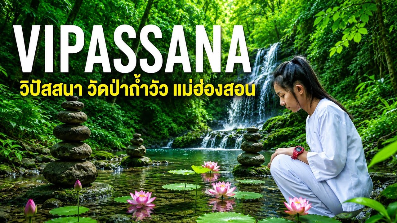 VIPASSANA-TAM WUA FOREST MONASTERY/วัดป่าถ้ำวัว สถานที่ปฏิบัติธรรมวิปัสสนาที่ชาวต่างชาติให้ความสนใจ