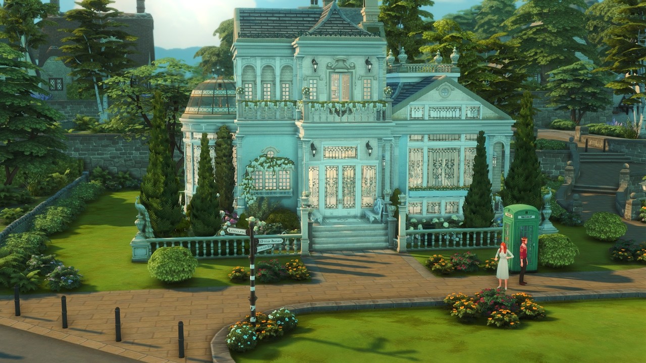 Whistledown's Tea Room (Sims 4 Speed Build)