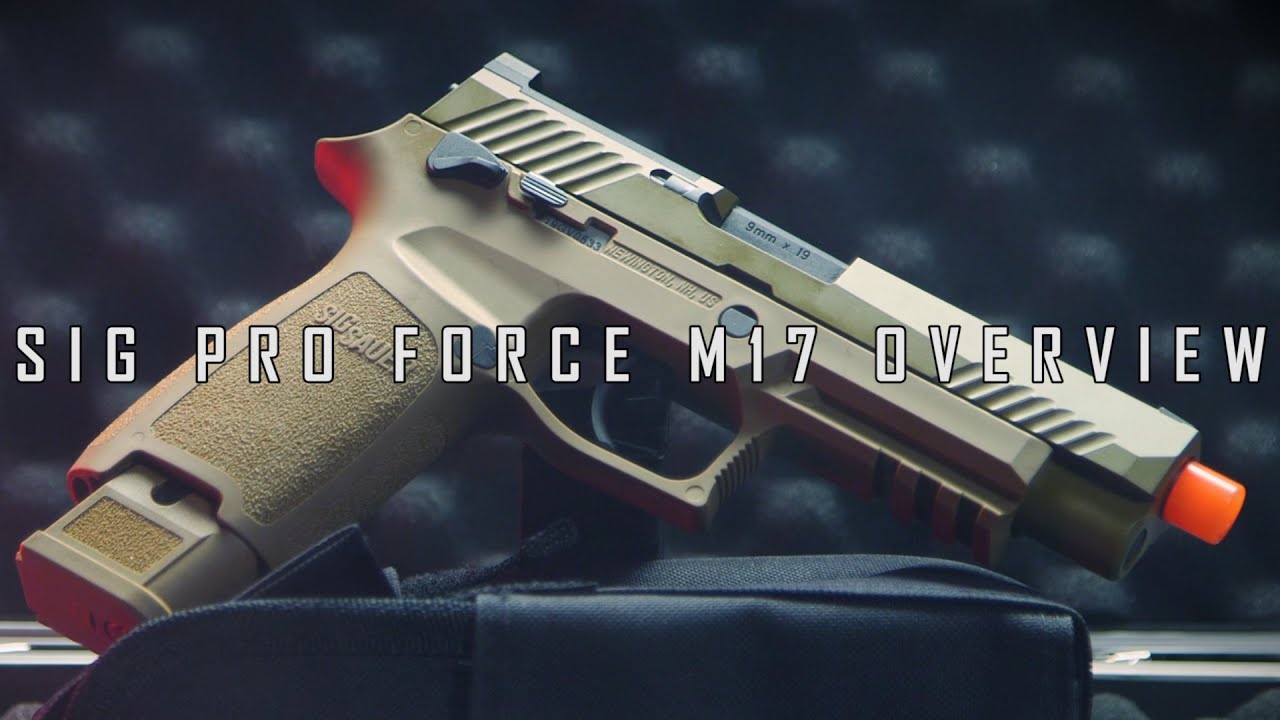 The Military Loves This Pistol! - SIG M17 Gas Blowback Pistol | Airsoft GI