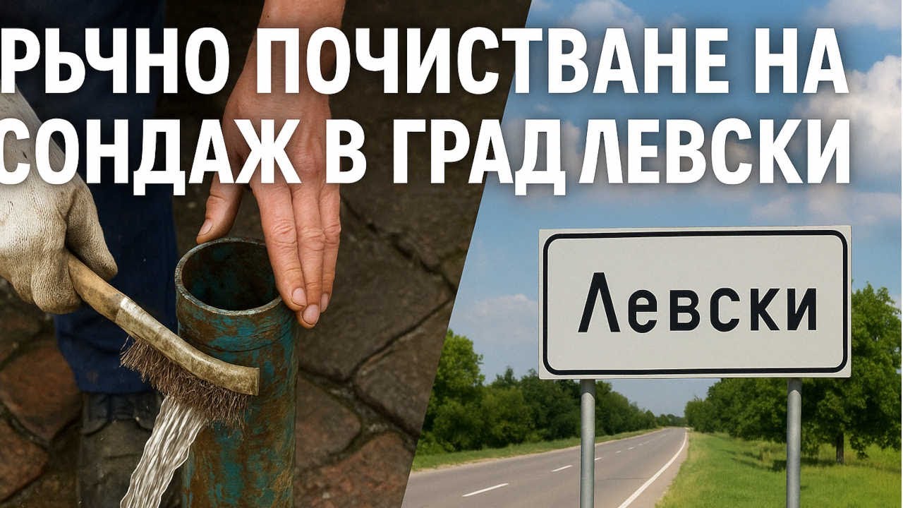 Почистване на сондажи от наноси в град Левски: Какво трябва да знаете?