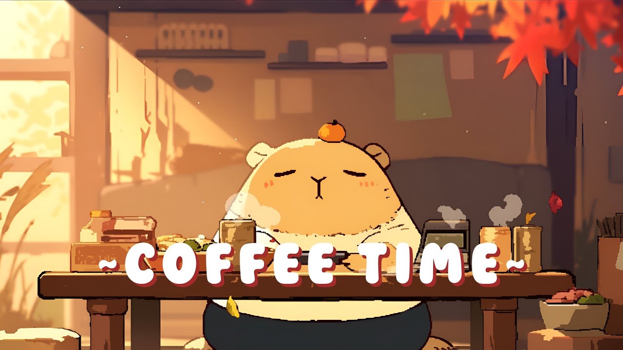 Capybara Lofi Collection - Chill Study Music Mix ~ Tranquil Mood ~ 🦫 🍵 ✨