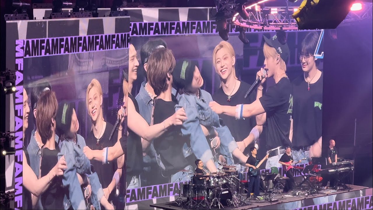 💕[4K] FAM + MIROH Stray Kids Maniac World Tour — Sydney 230221