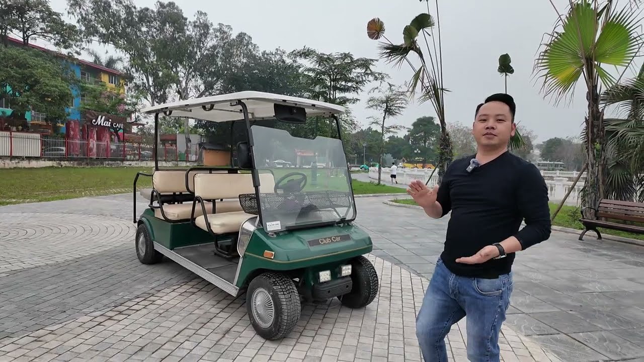 Xe điện Golf 6 chỗ Clubcar nhập khẩu nhật bản (đã qua sử dụng )