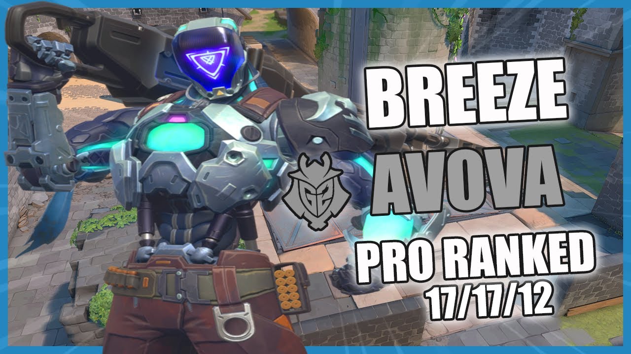 G2 AvovA KAY/O Breeze | Valorant Pro Vod Ranked Gameplay