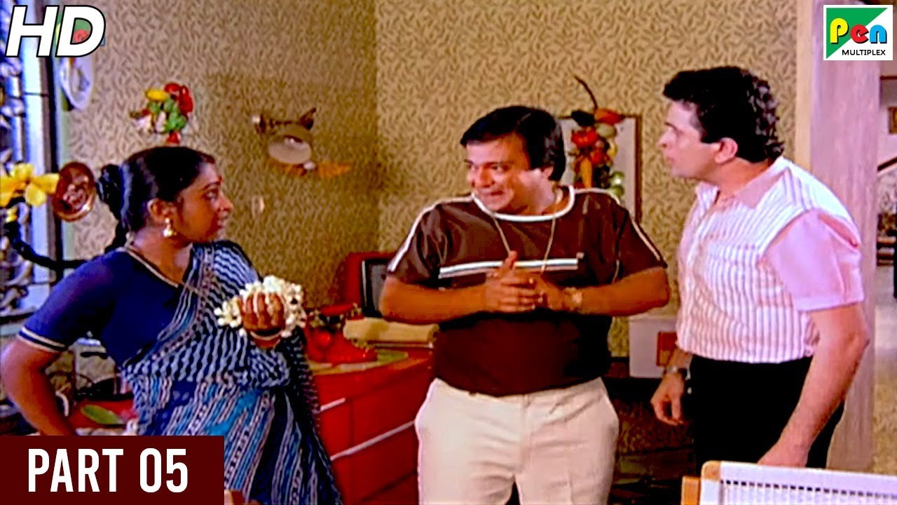 Naseeb Apna Apna (1986) | Rishi Kapoor, Farah Naaz, Raadhika, Amrish Puri | Part - 05