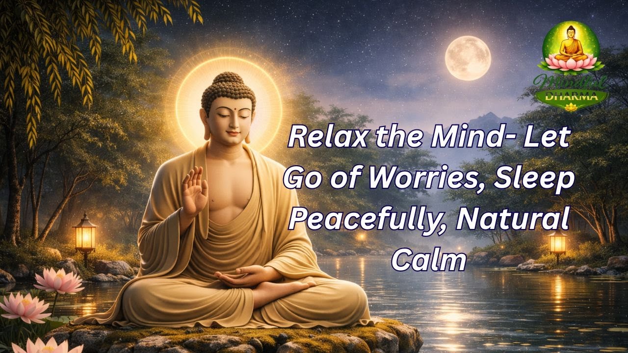 Buddha’s Teachings on Life: Relax the Mind- Let Go of Worries, Sleep Peacefully, Natural Calm