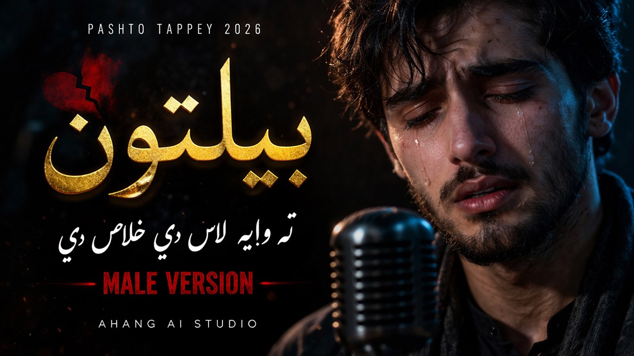 BELTOON 3.0 (Male Version) | بېلتون ته وايه لاس دې خلاص دے | Pashto Tappey 2026 - Ahang AI Studio