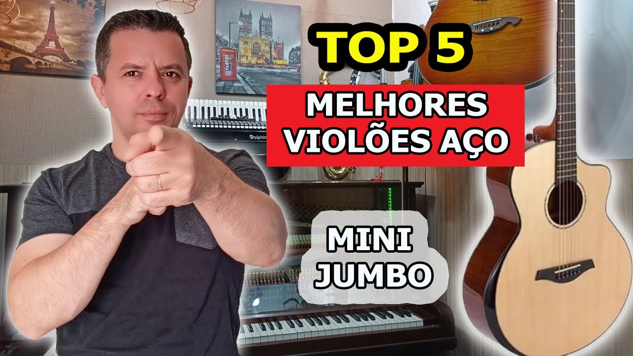 TOP 5 MELHORES VIOL&Otilde;ES DE A&Ccedil;O MINI JUMBO