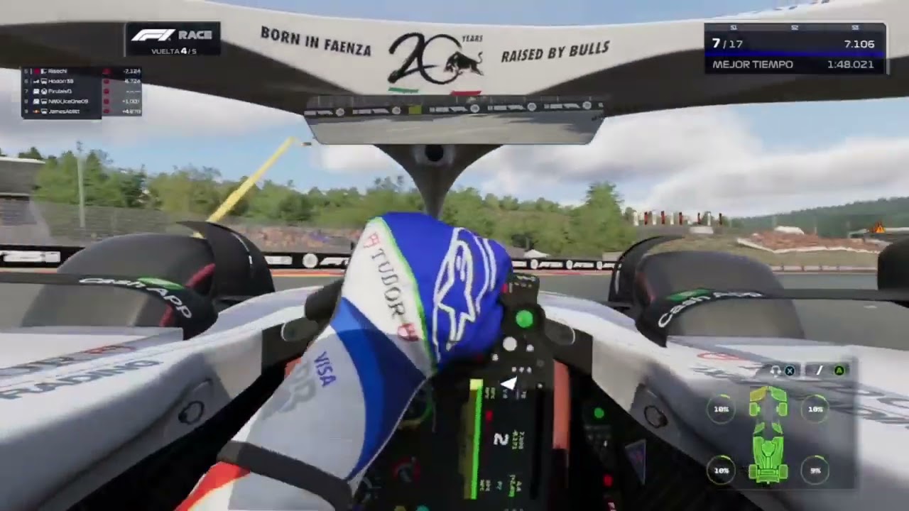 F1 25 | Spa en seco | Carrera online en Bélgica