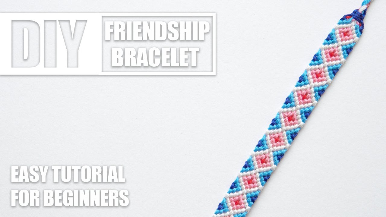 Diamonds Zigzag Arrows Macrame Friendship Bracelets | Easy Tutorial for Beginner