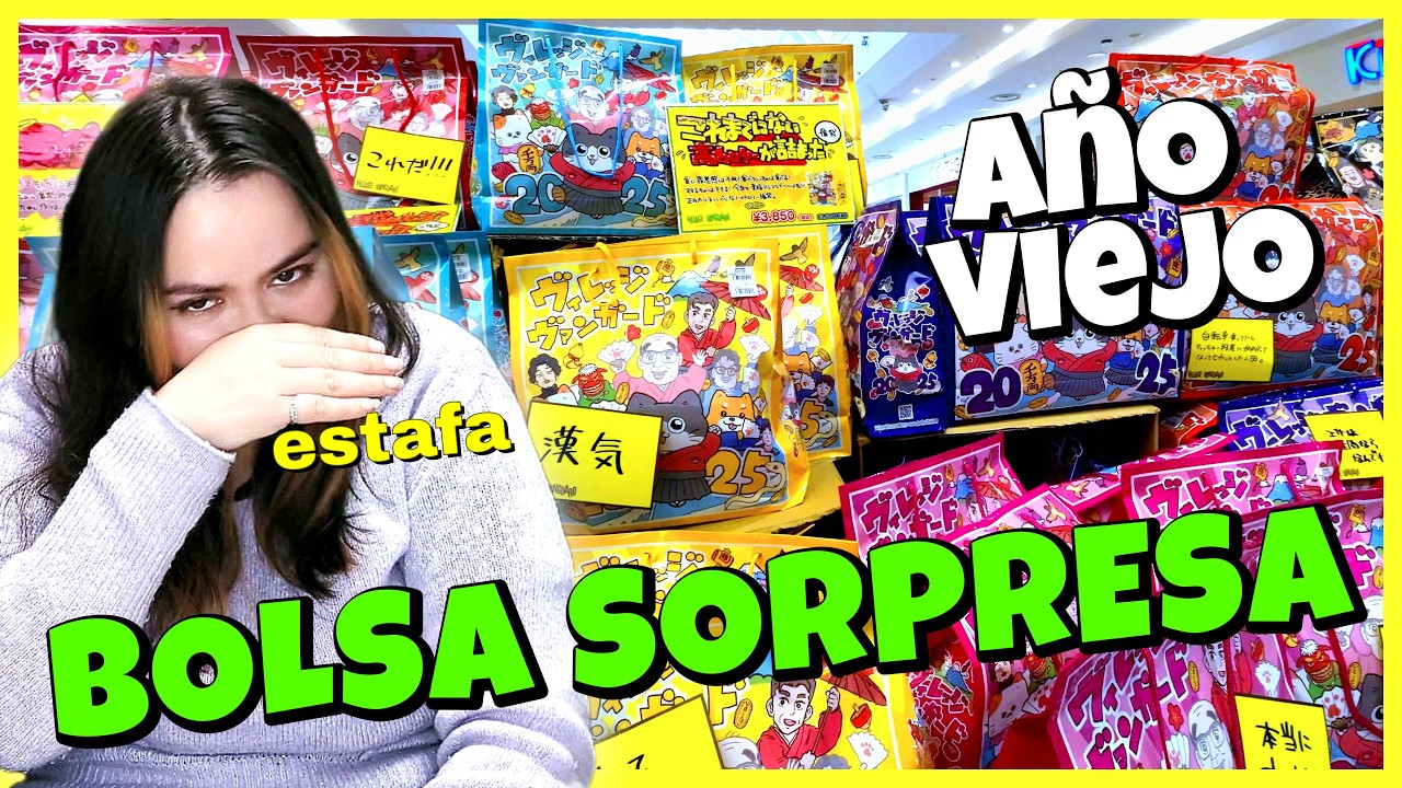 🎁En busca de BOLSAS SORPRESA en Japon | SPOILER: Sale MAL, MUY MAL #otakupowerjp
