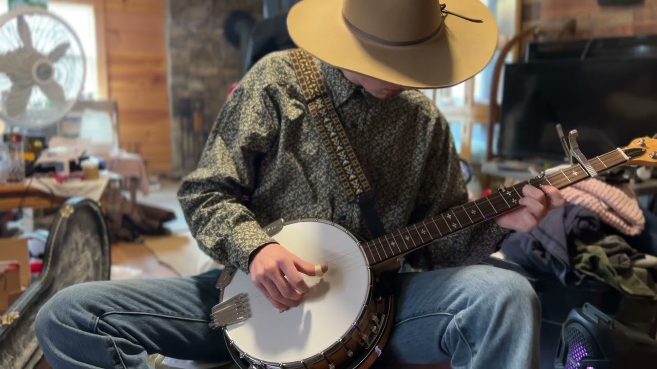 Aidan Playing “Wayfaring Stranger”