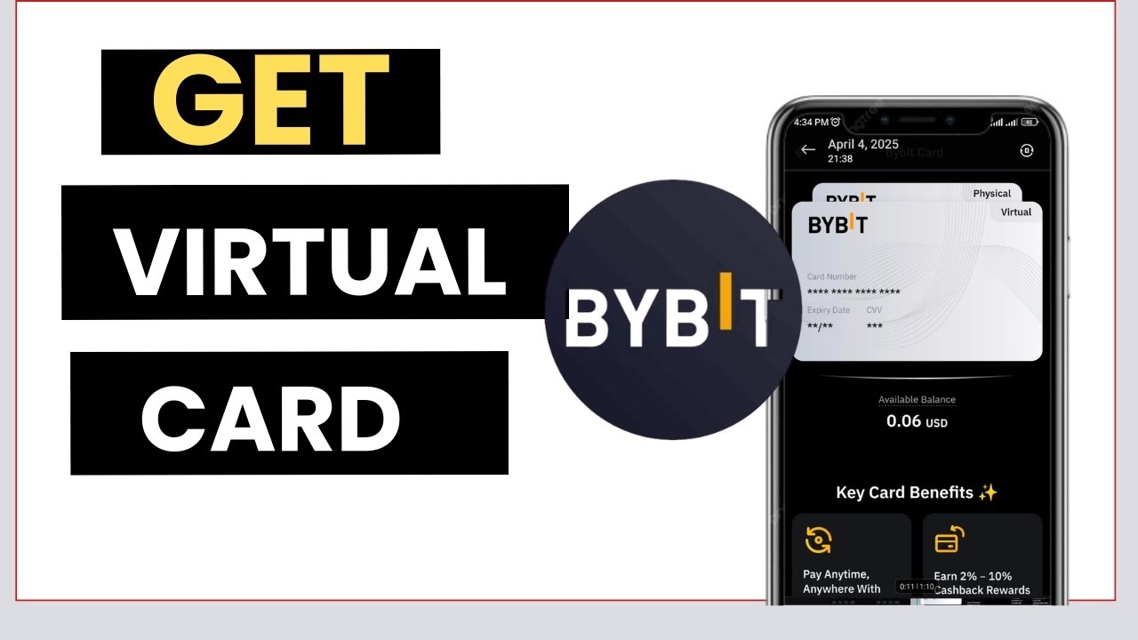 How To Get A Free Virtual Card For Online Payment On Bybit (Step by step tutorial)