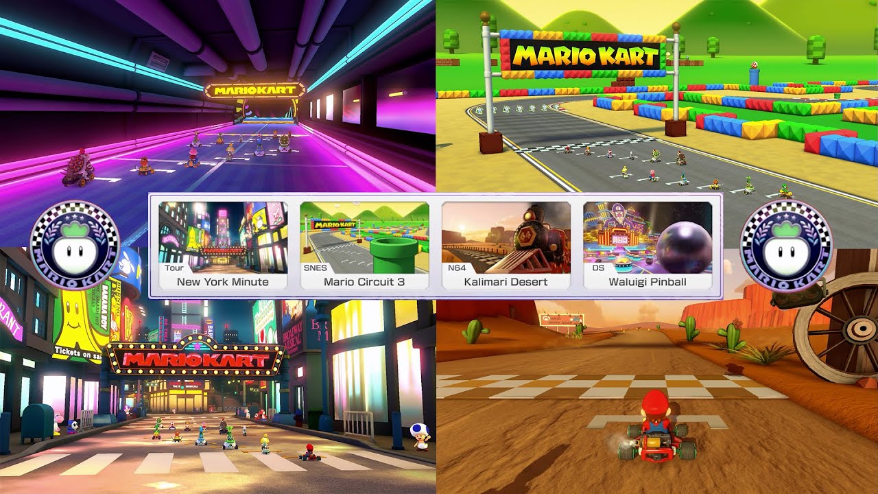 Mario Kart 8 Deluxe DLC WAVE 2 Turnip Cup! 3 STAR 150cc (Master Difficulty)