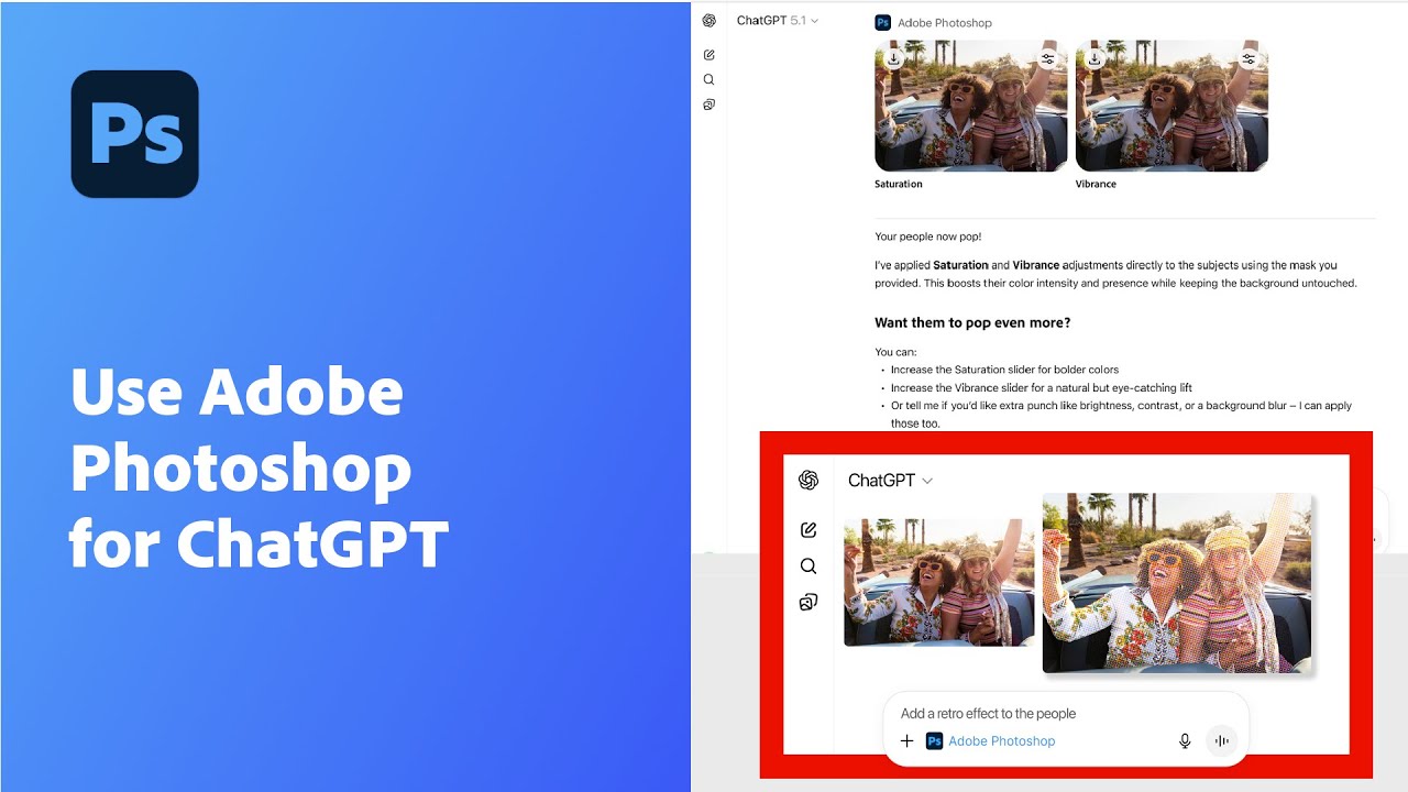 Editing Your Images with Adobe Photoshop for ChatGPT