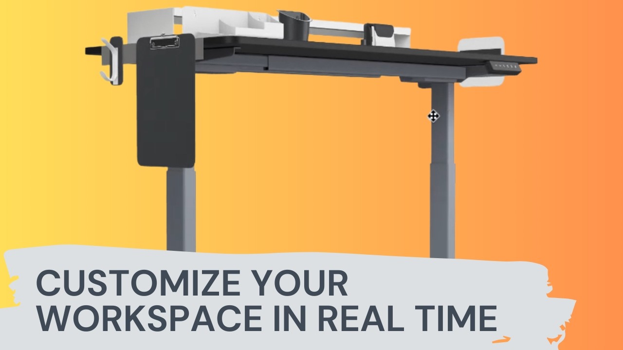 Build Your Perfect Desk Setup Instantly with Victor® MagnaTrack