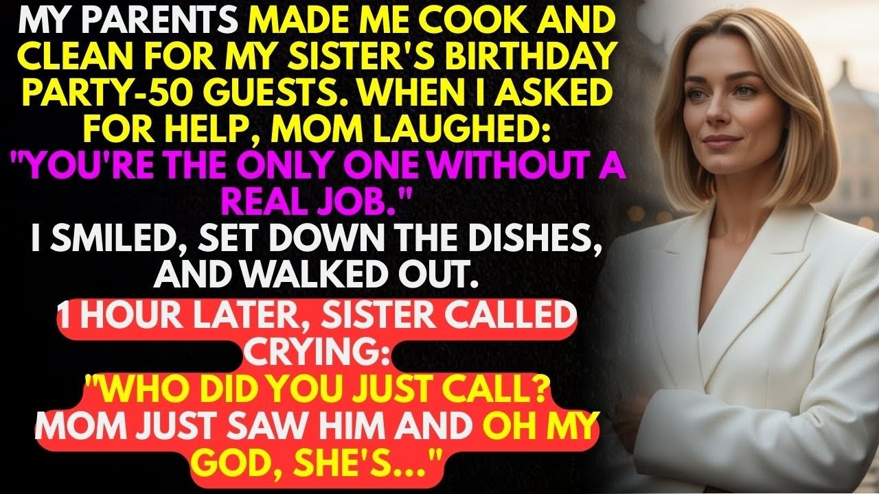 My Parents Mocked Me Jobless And Made Me Their Maid—Until A $240K Contract Arrived Mid-Party