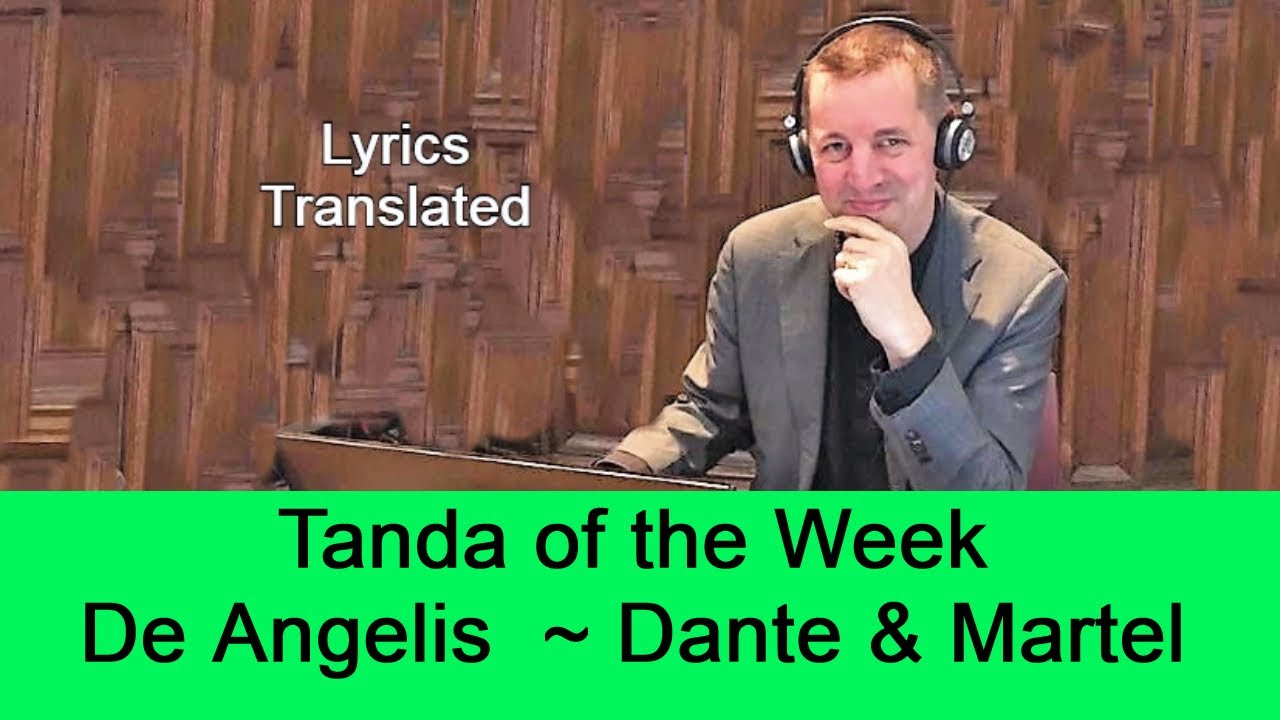 Alfredo De Angelis, beautiful duets and tango lyrics translated